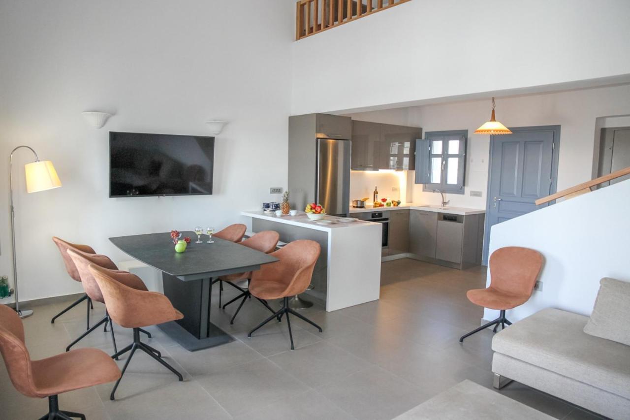 Luxe Maroussi Villas Pyrgos Kallistis ภายนอก รูปภาพ